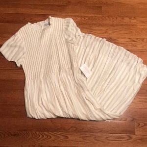 💥SOLD💥Beige Striped Maxi (NWT!!!!)